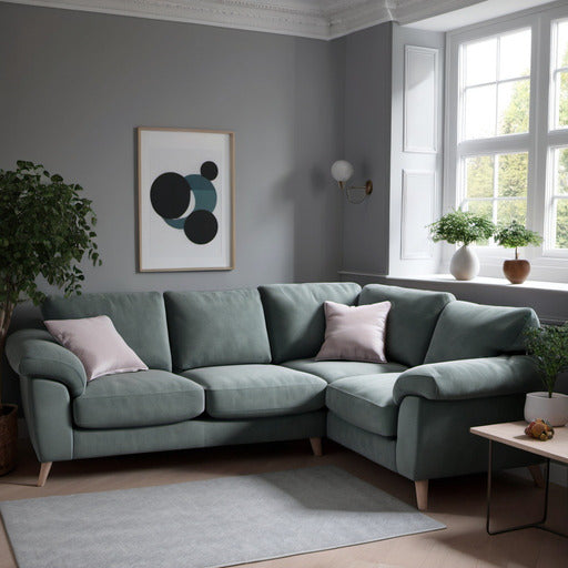 Charlotte Sofa | Chesterfield Modern Sofa L Shape and Corner Sofa