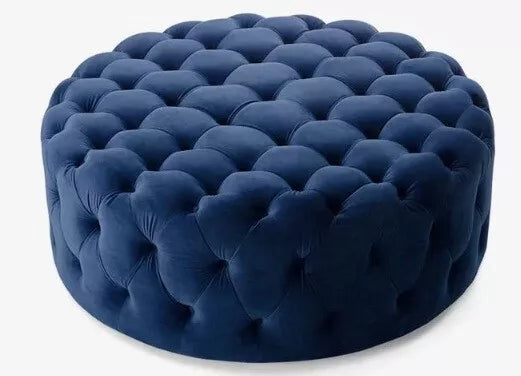 Chesterfield Round Footstool