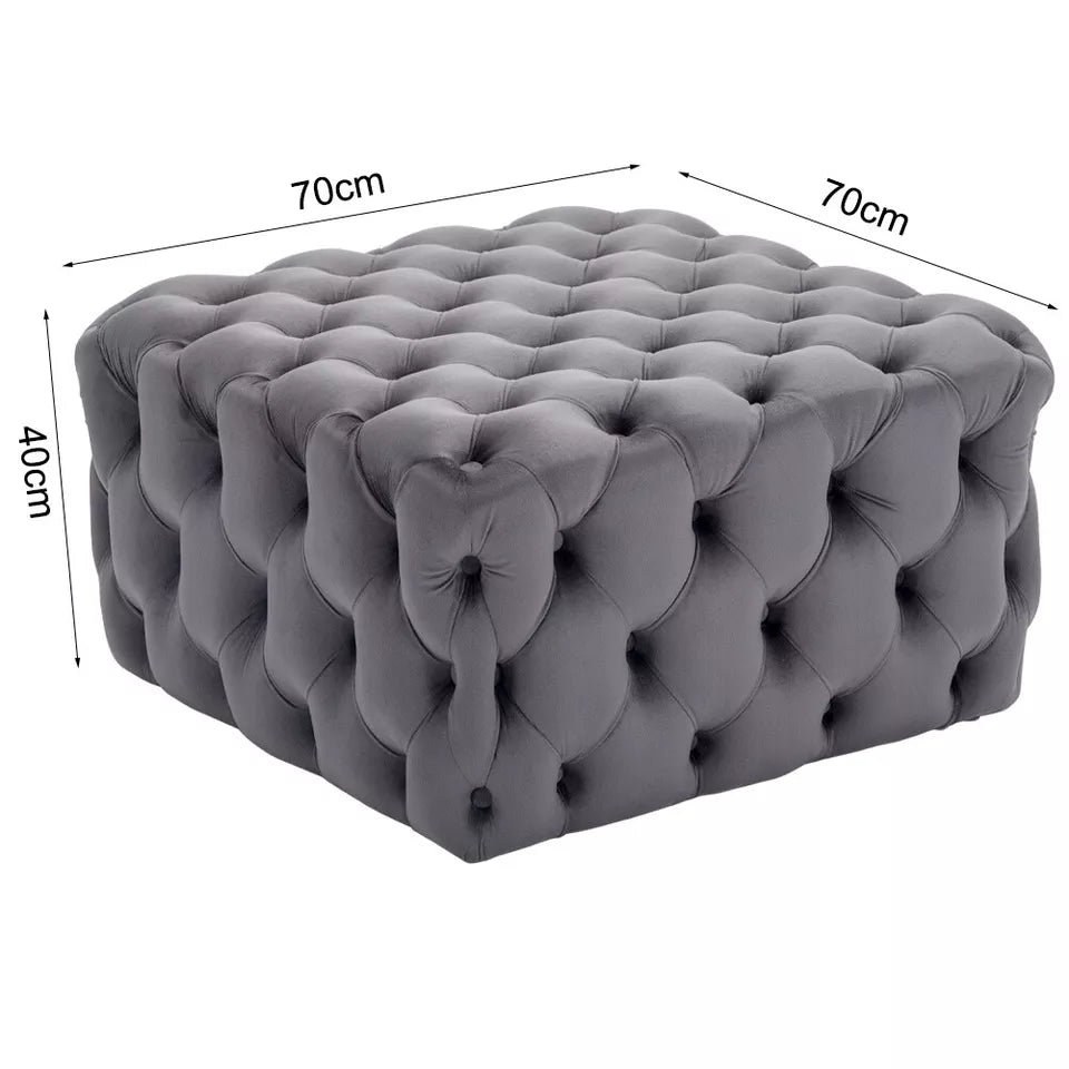 Premium Chesterfield Footstool