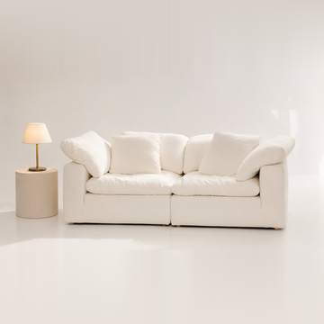Sofista Cloud 2 Seater Sofa | Luxury Bouclé Loveseat | Modern 2 Seater Sofa UK