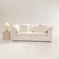 Sofista Cloud 2 Seater Sofa – Luxury Bouclé Loveseat for Modern Living Rooms UK